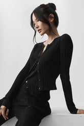 Sweater Sunlit Cardigan - Black