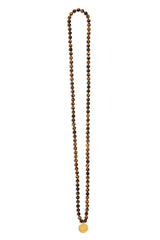 Tiger's Eye Mala Necklace