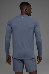 Idol Crewneck Long Sleeve - Bluestone