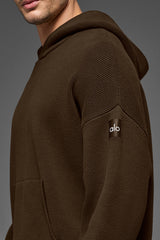 Scholar Hooded Sweater - Espresso