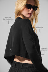 Supernatural Sweater Cardigan - Black